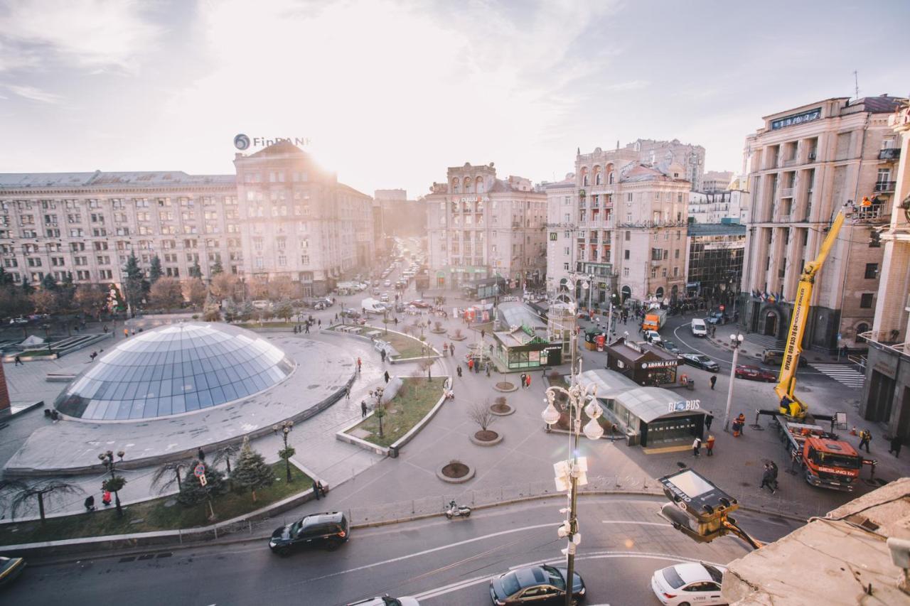 Amazing View Of Maydan! Apartment Kyiv Exterior photo